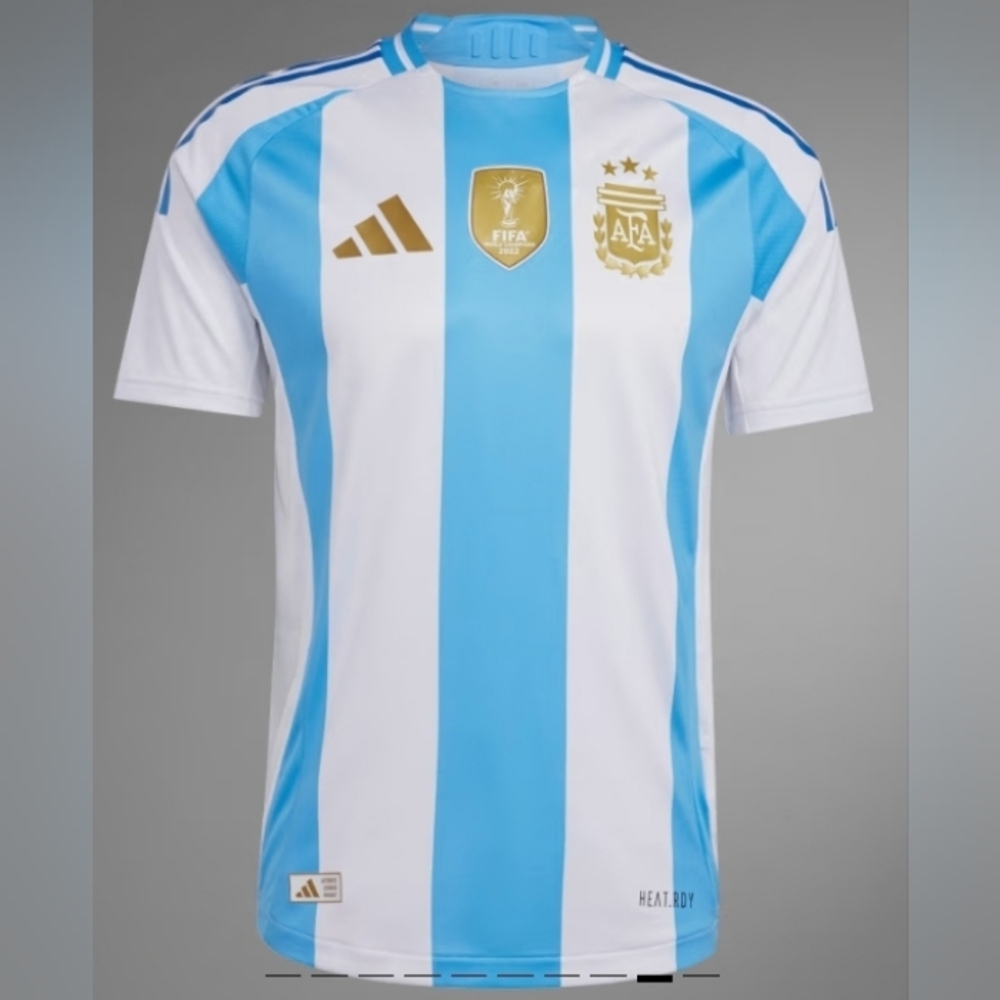 Argentina soccer jersey unisex blue / white color adidas - Picture 4 of 6